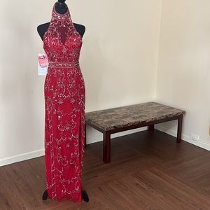 Beautifil size 6 red dress
